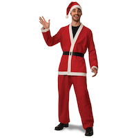 Christmas Value Santa Suit, Adult