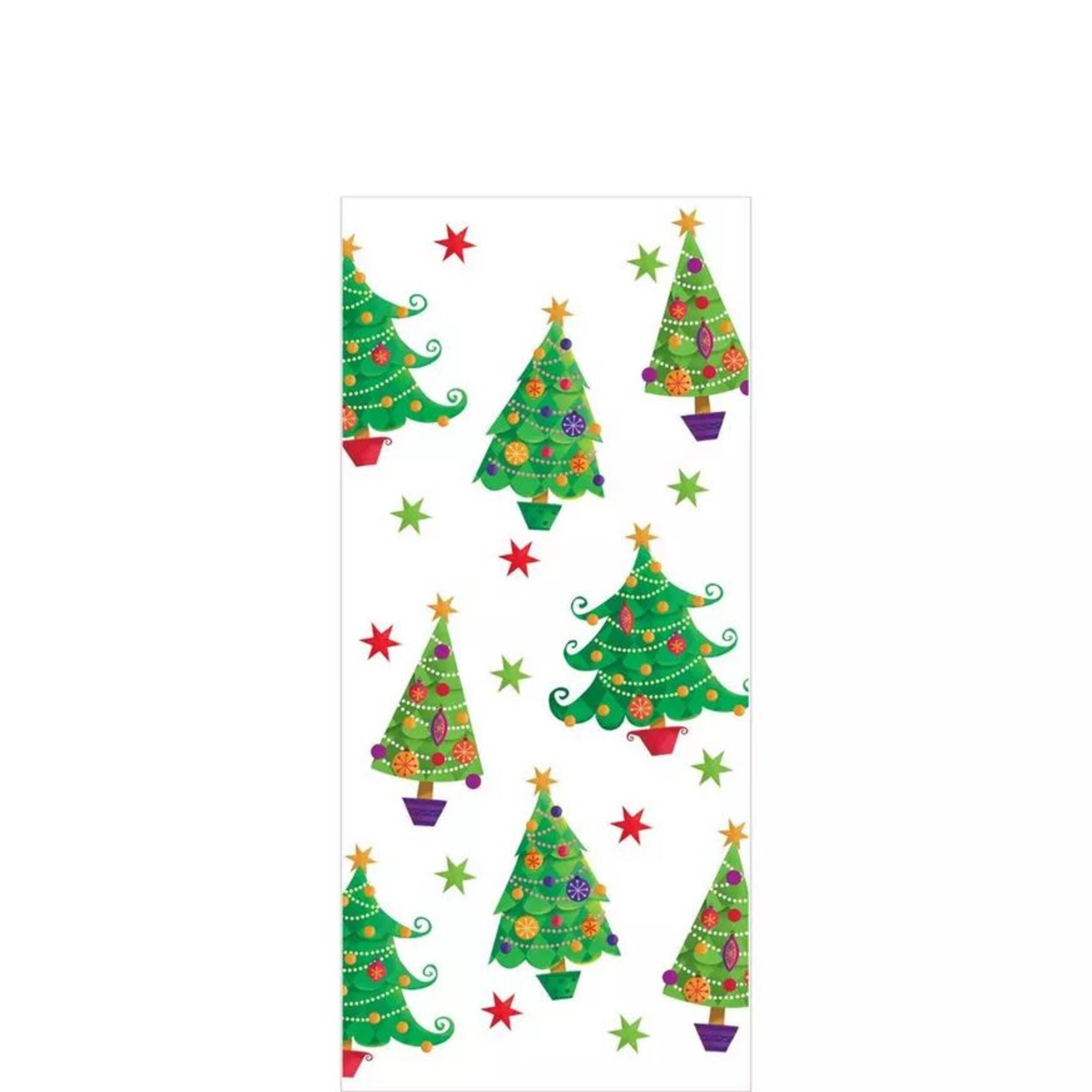 Sacs de friandises, bonbons et biscuits de Noël Contemporary, paq. 20 Front_Flat