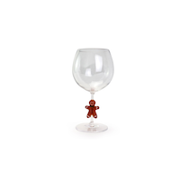 Christmas 3D Tinsel Gingerbread Man Decoration, Foil & Plastic