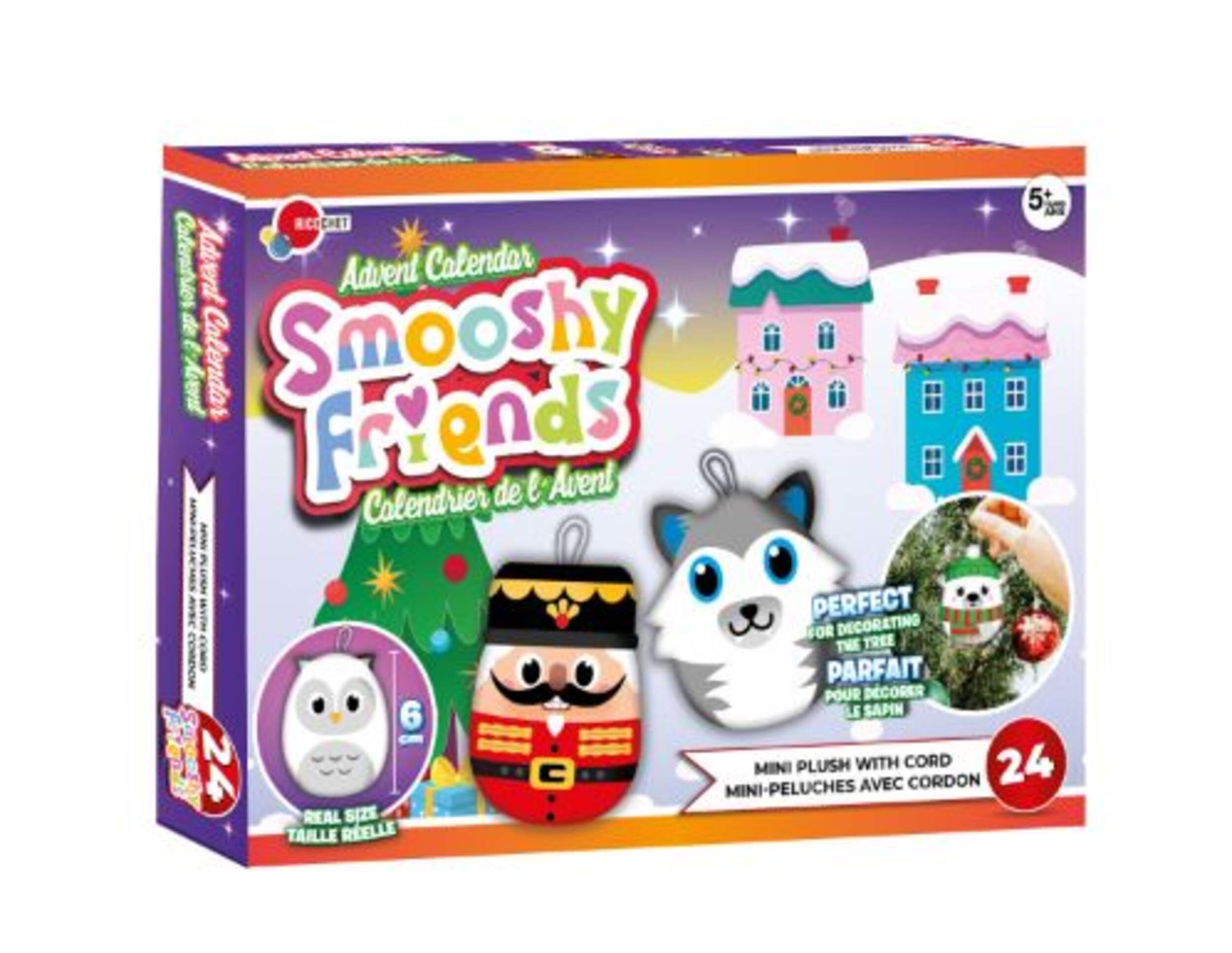 Christmas Smooshy Friends Advent Calendar Front_Angled_Right