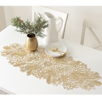 Christmas Traditional Table Runner, 16-in x 39-in Front_Angled_Left