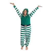Christmas 3D Elf Onesie, Adult Front_Flat