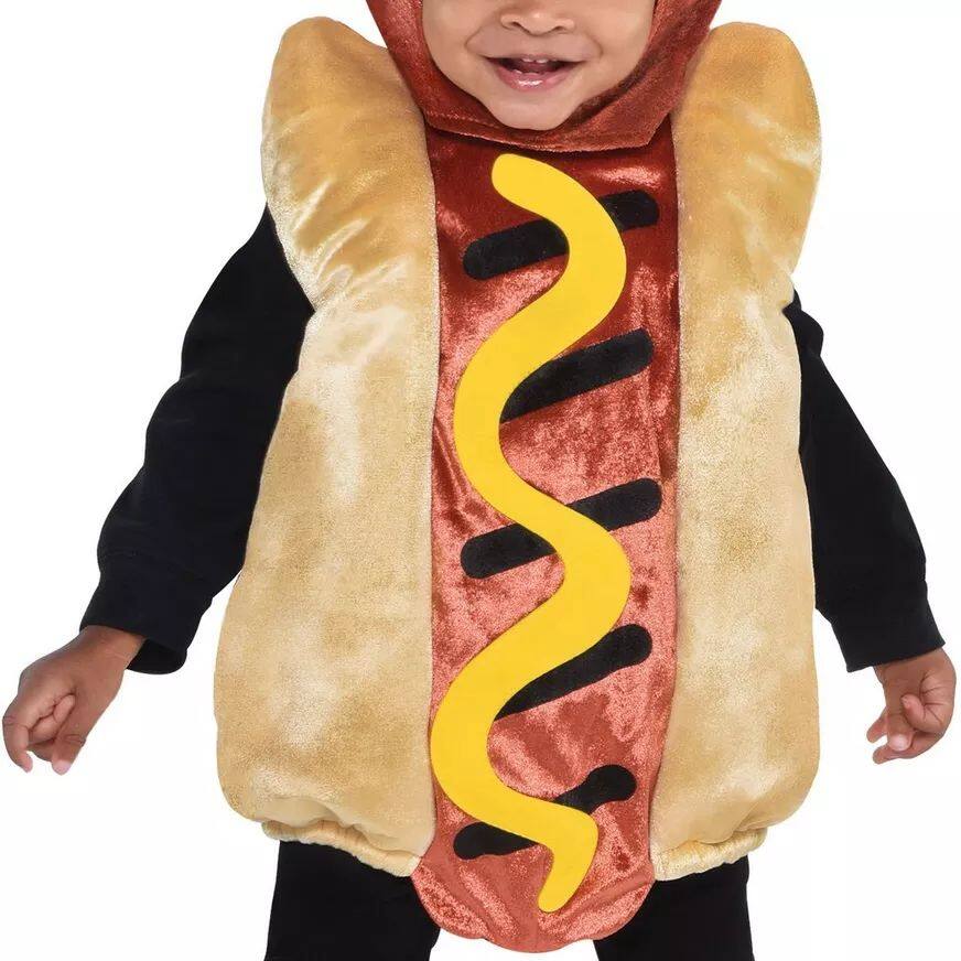 Hot dog costume baby hotsell