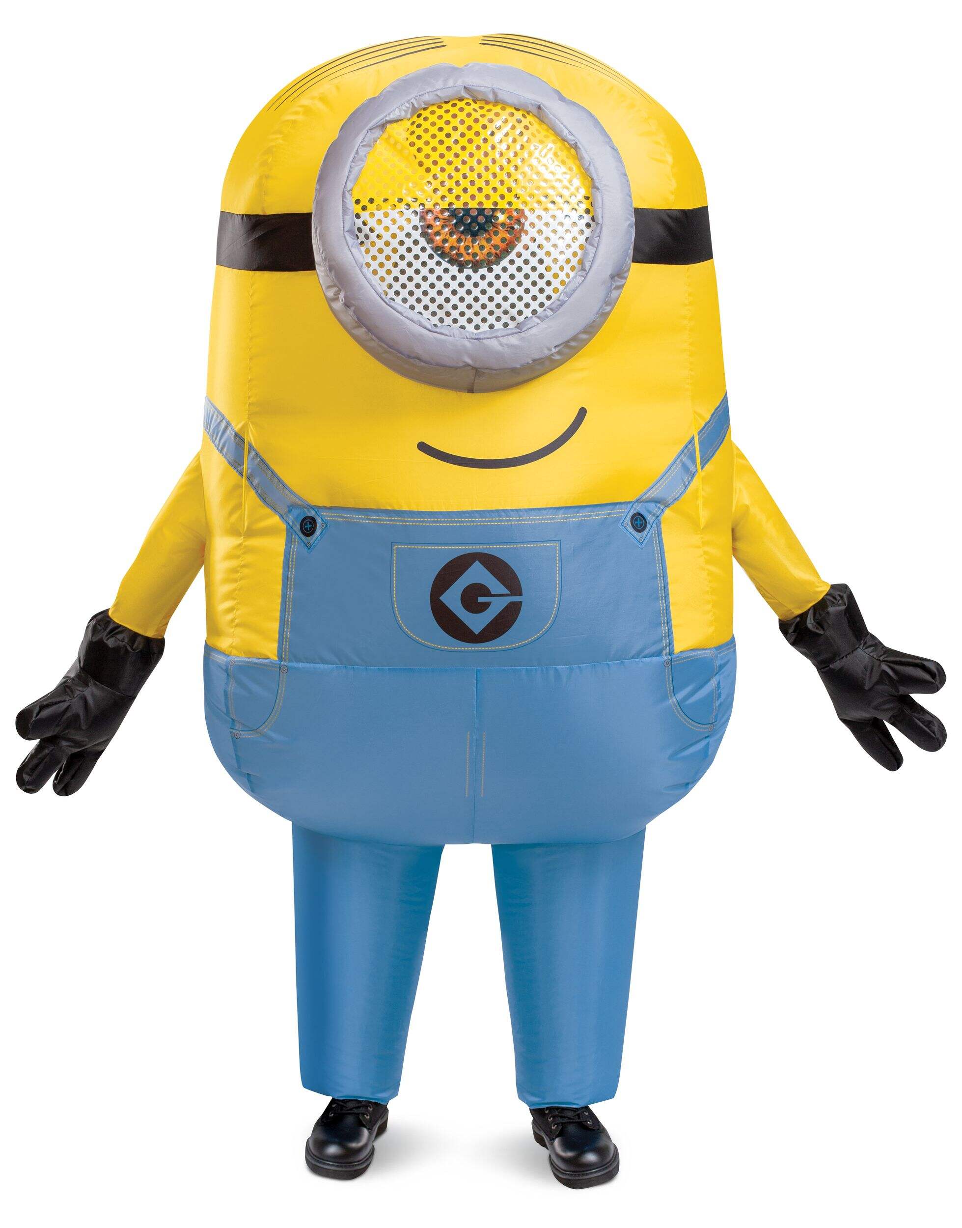 Minion Stuart Inflatable Halloween Costume, Multi-Colour, Adult, Standard Front_Flat