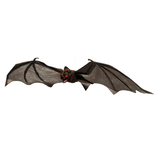 For Living Bat Glowing Eyes Prop with Batteries, Brown, 32-in, Indoor/Outdoor Decoration for Halloween Front_Three_Fourths_Angled_Left