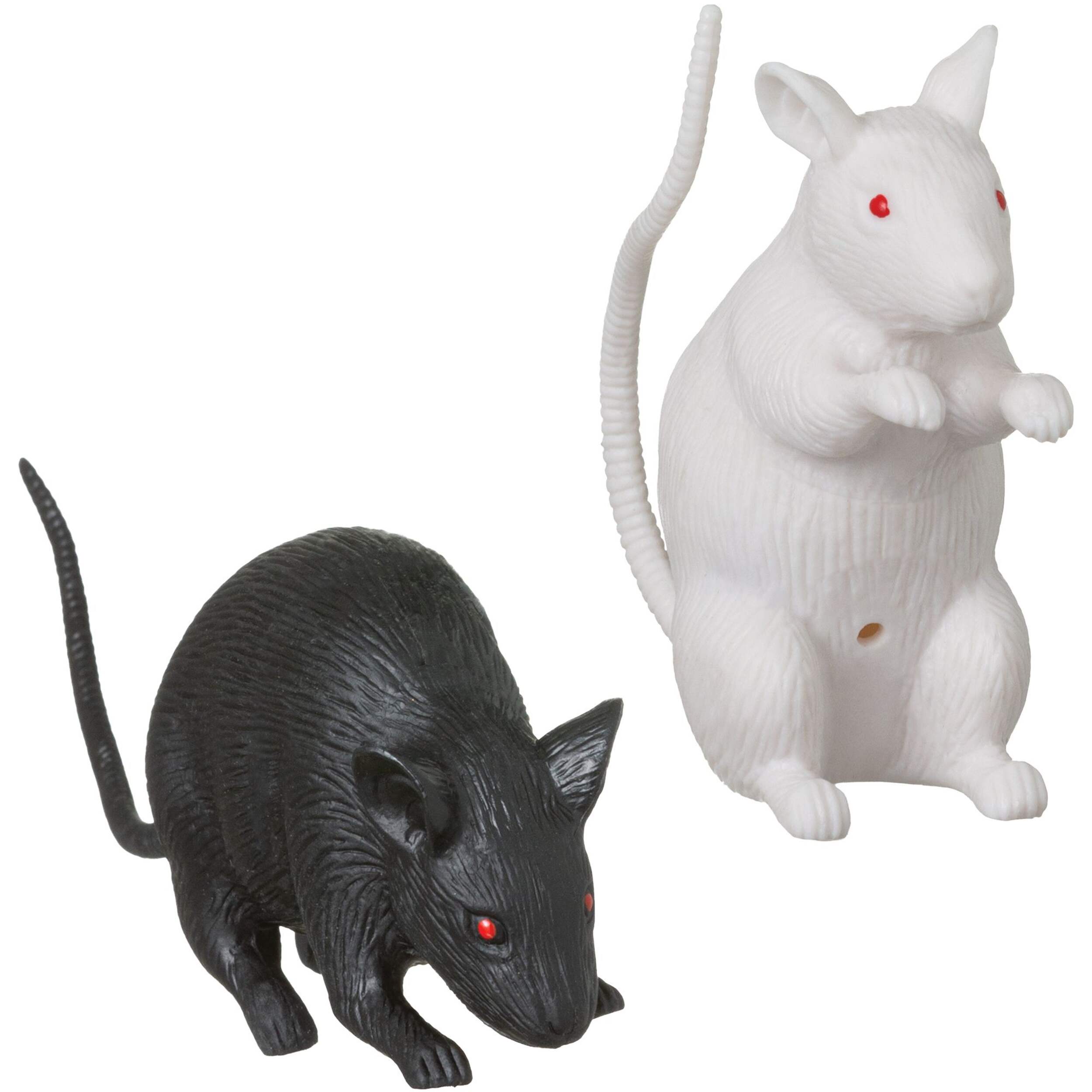 Small Rat Favour, Black/White Front_Three_Fourths_Angled_Right