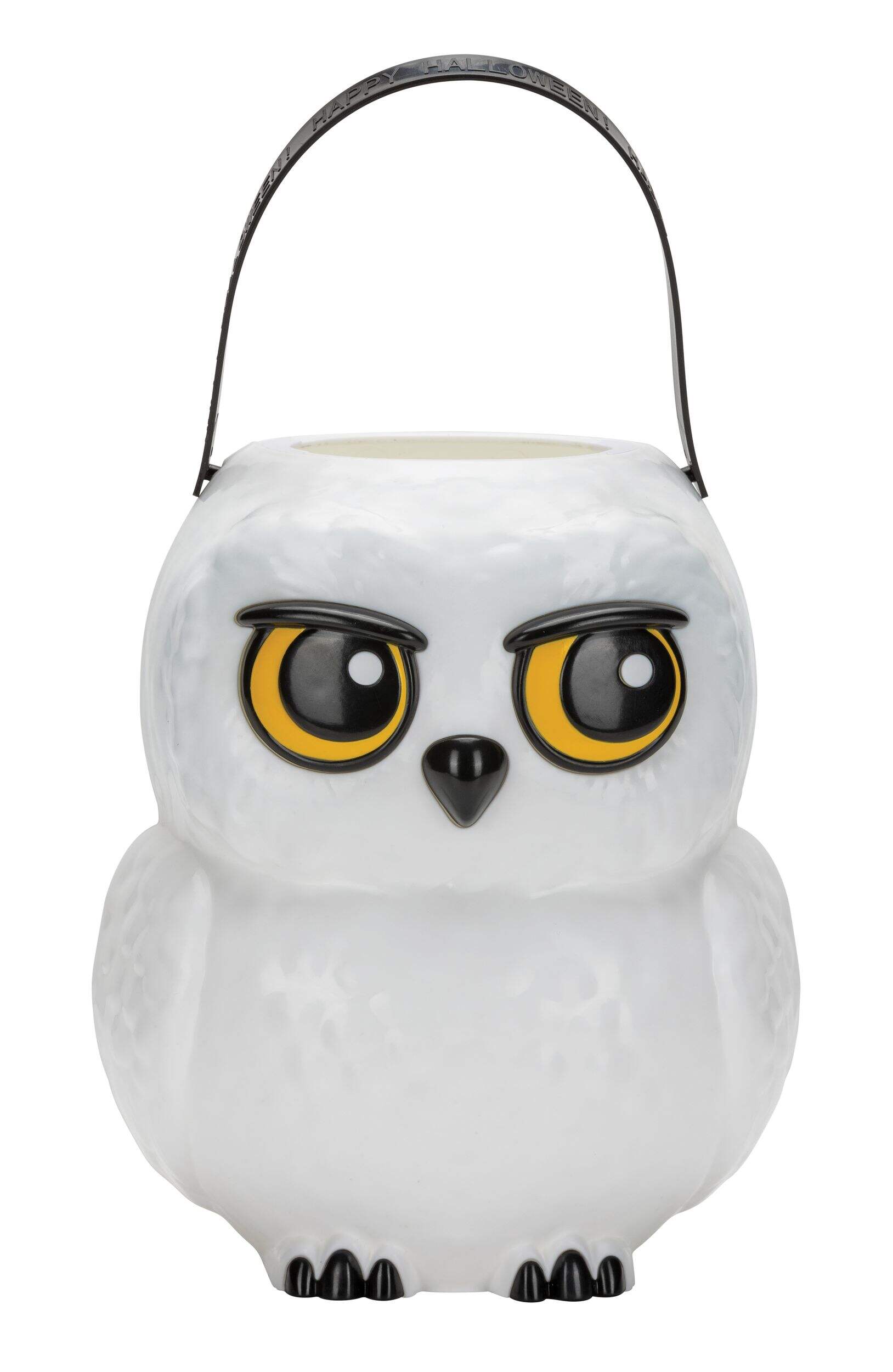 Harry Potter Hedwig Treat Pail for Trick-or-Treating Front_Elevated