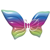 PartyAire Inflatable Butterfly Wings Wearable Costume Accessory