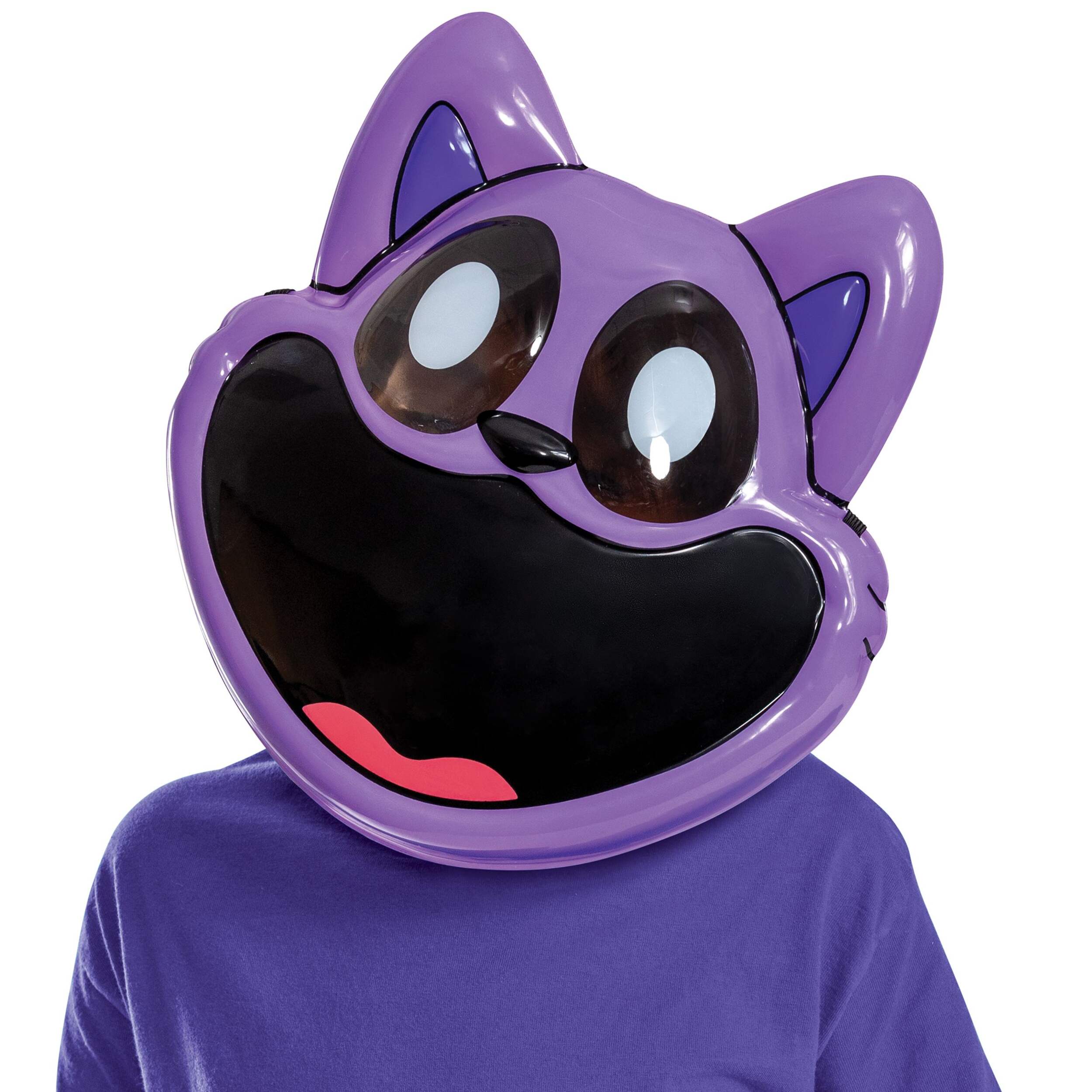 Poppy Playtime Catnap Mask Wearable Costume Accessory, Child Standard Front_Flat
