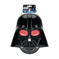 Star Wars Darth Vader Replica Movie Mask Wearable Costume Accessory, Unisex, Adult Standard, 22-in Front_Flat