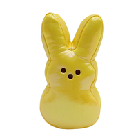 Jouet en peluche Peep, jaune iridescent, 6 po, pour Pâques Front_Flat