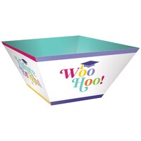 Graduation "The Future is Bright" Paper Bowls, 3-ct