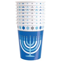 Gobelets étoilés de Hanoukka, 9 oz
