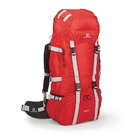 Outbound Canyon Lightweight 2-Compartment Backpack For Hiking/Camping/Travel, Assorted, 65-L Front_Angled_Right