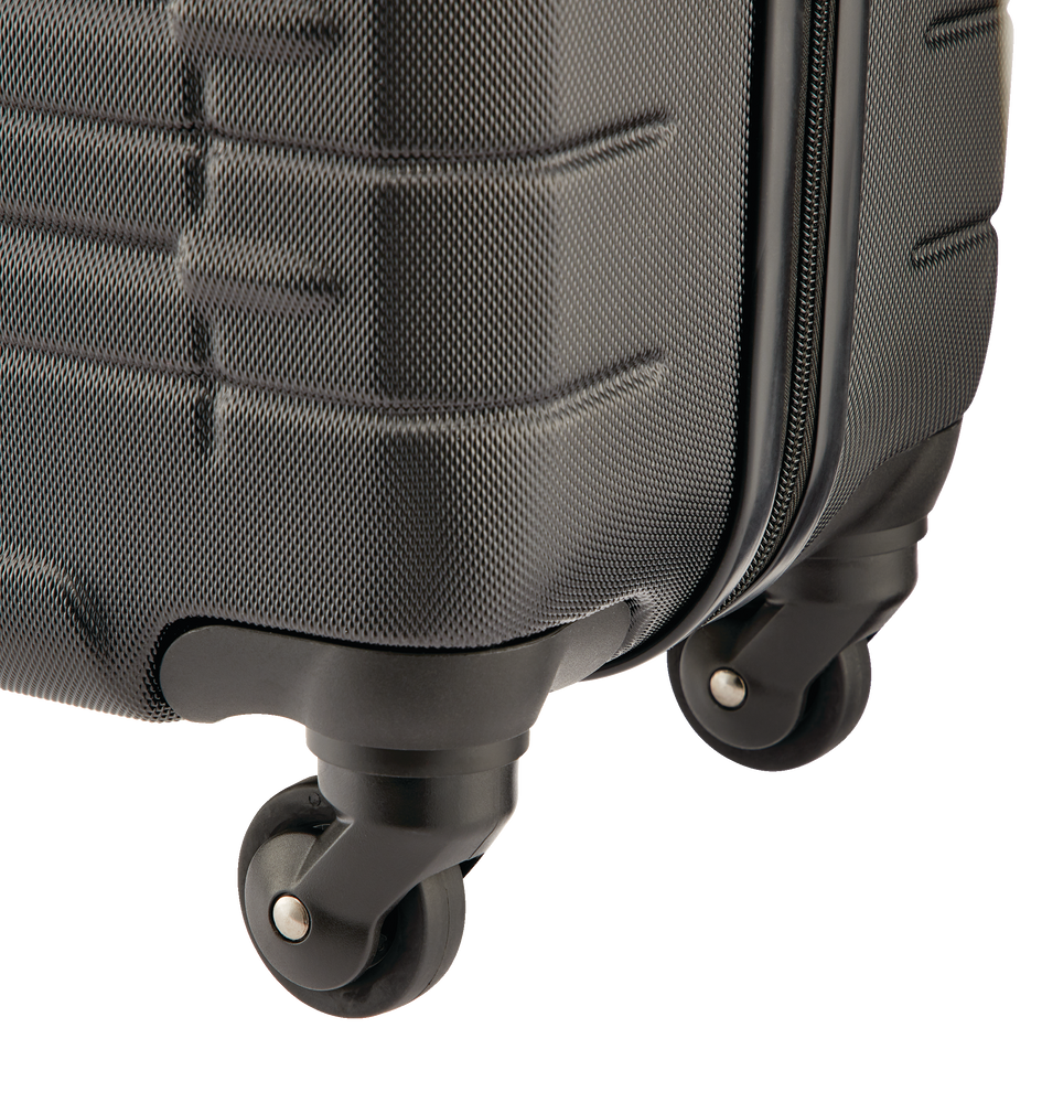 Outbound Hardside Spinner Wheel CarryOn Travel Luggage Suitcase, Black