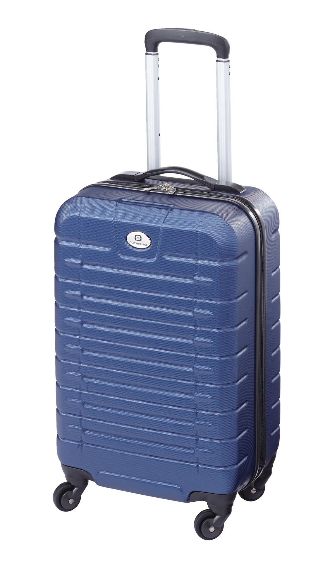 Outbound Hardside Spinner Wheel Carry-On Travel Luggage Suitcase,  Black/Blue, 20-in | Canadian Tire