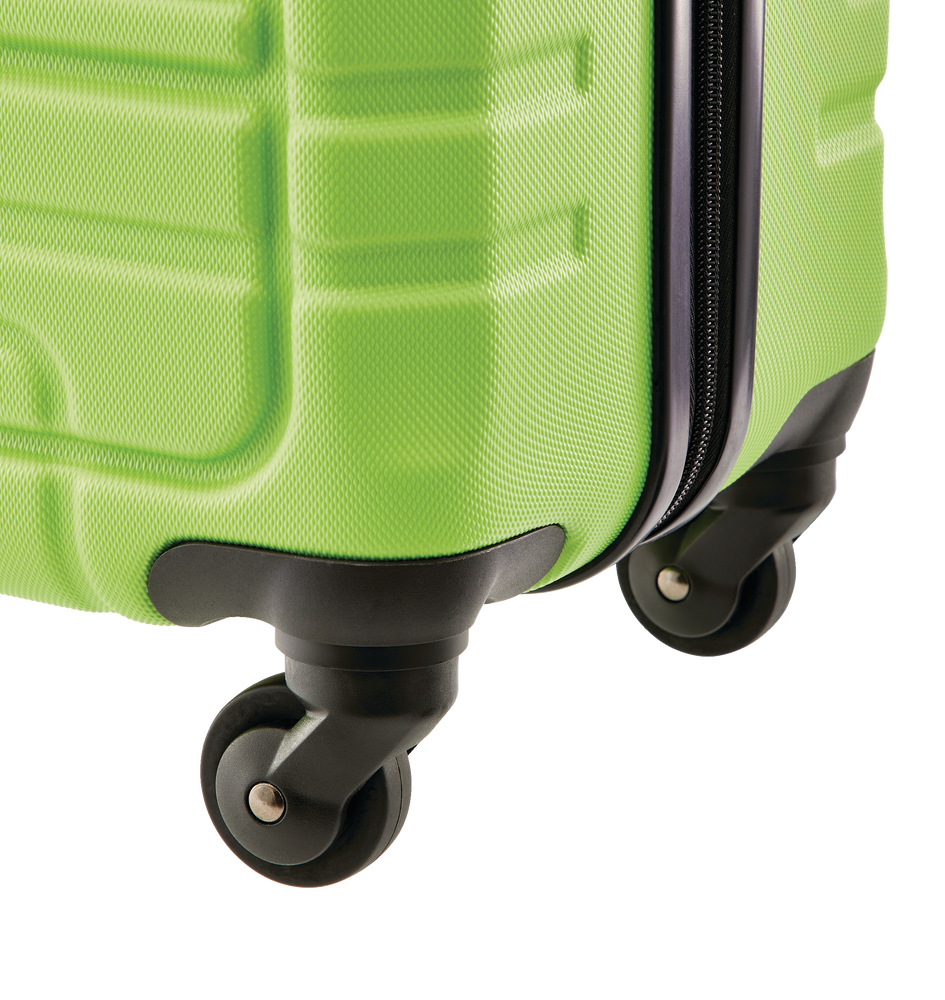 Outbound Hardside Spinner Wheel Carry-On Travel Luggage Suitcase, Lime ...