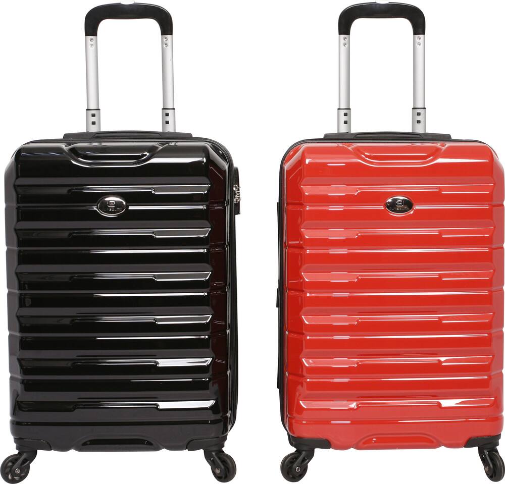 Outbound Expandable Hardside Spinner Wheel CarryOn Travel Luggage
