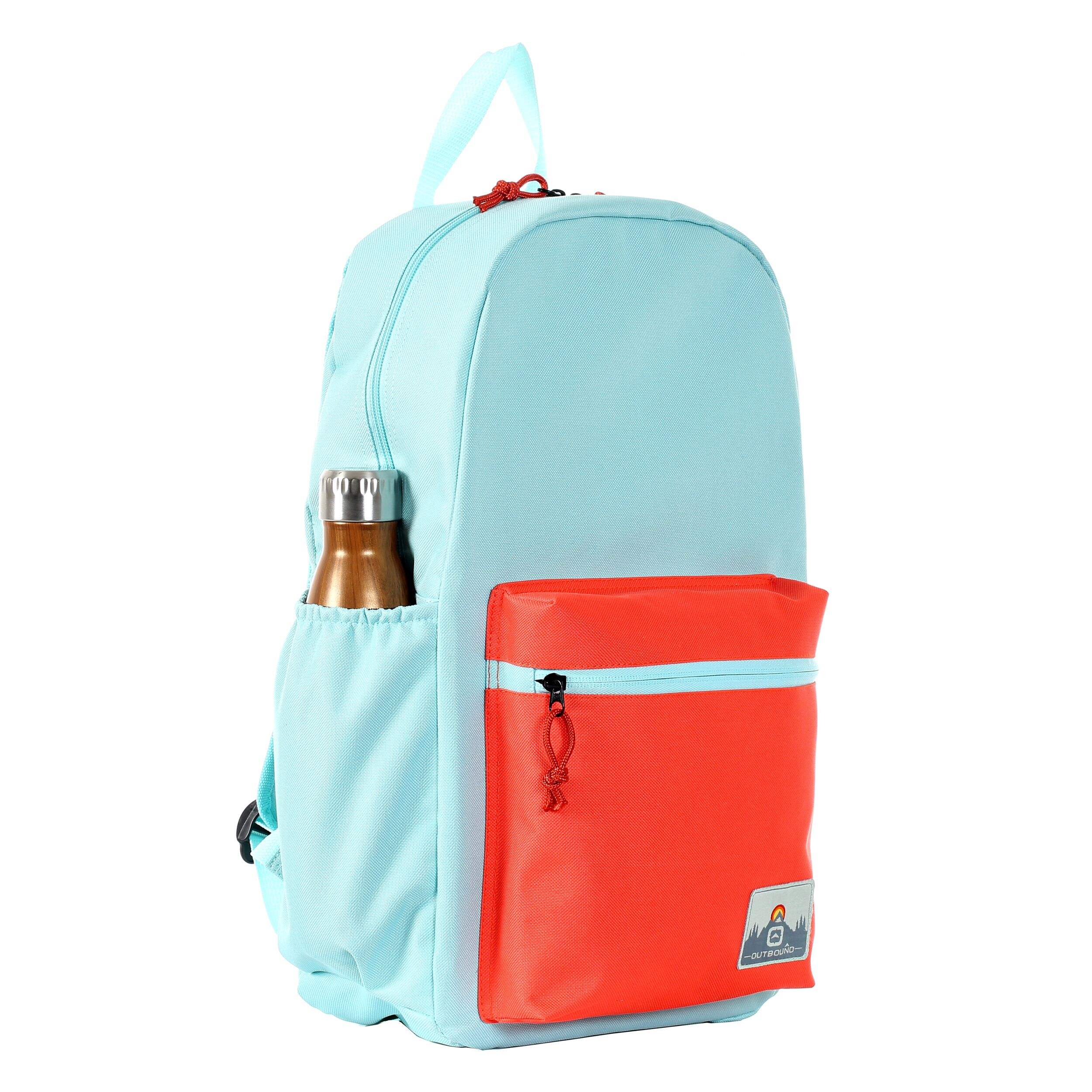 Outbound Kids' Multi-Pocket Backpack For School/Travel, Assorted, 18-L Front_Three_Fourths_Angled_Right