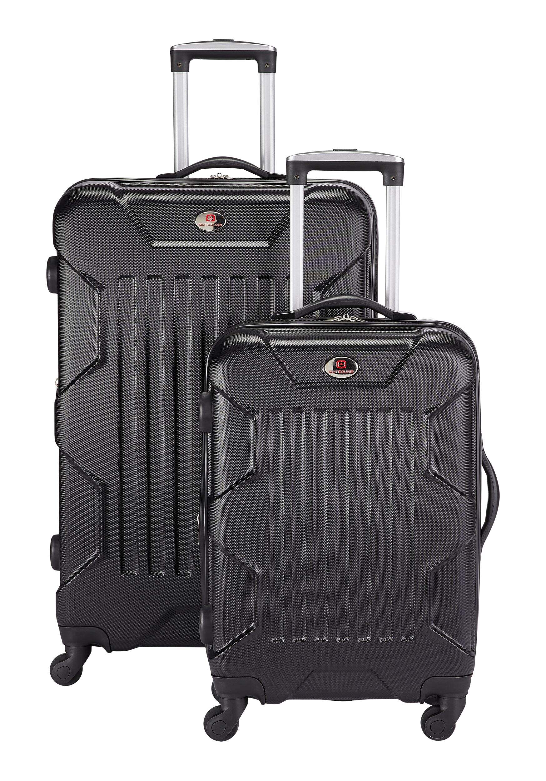 Outbound 2Piece Hardside Spinner Wheel Travel Luggage Suitcase Set