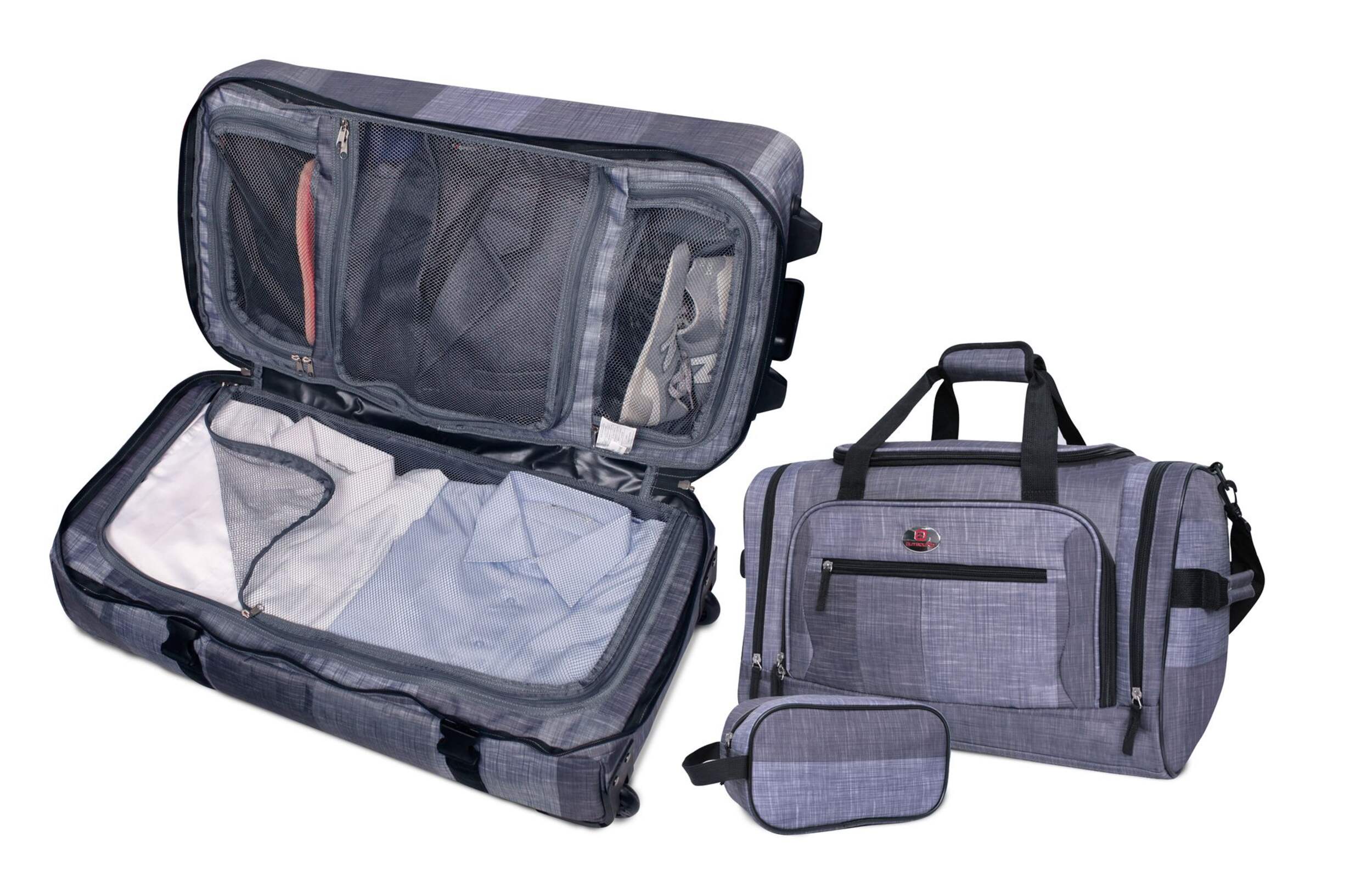 Outbound Casual Luggage Set, Assorted, 3-pc Composite_or_Mixed