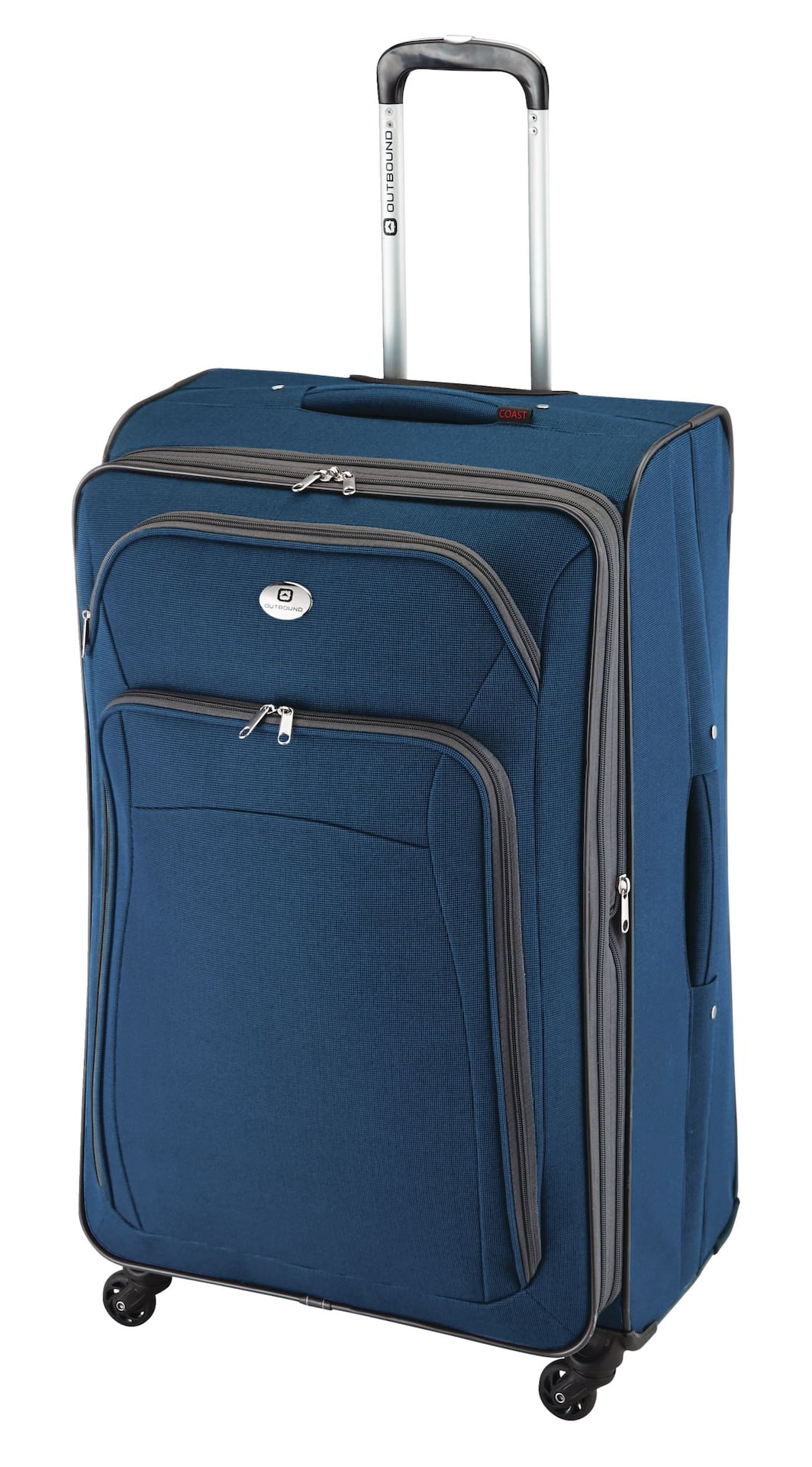 Outbound Coast Expandable Softside Spinner Wheel Travel Luggage Suitcase w/  Wet Pocket, 28-in