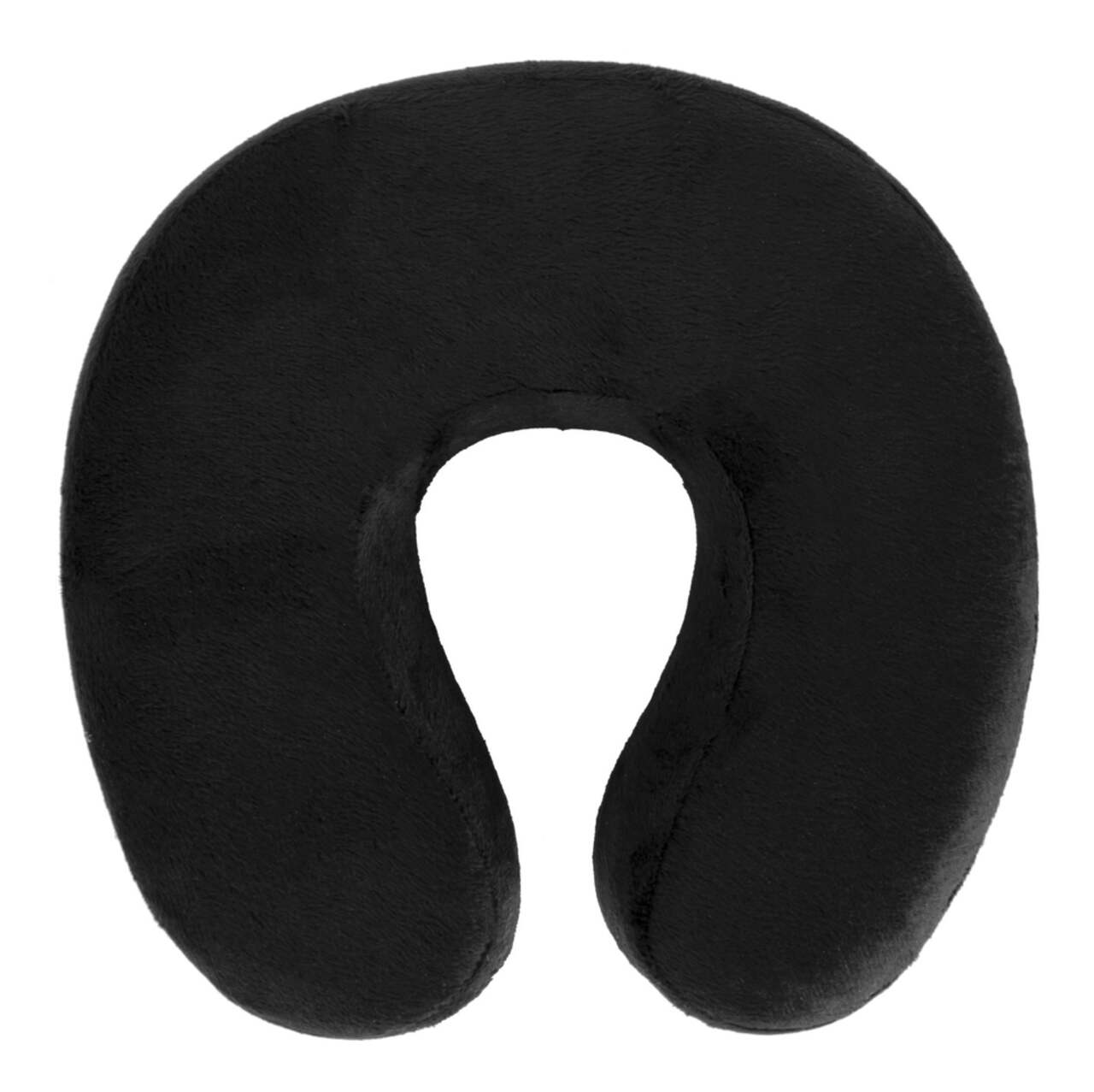 Maple Leaf Plush Memory Foam Head & Neck Support Travel Pillow For