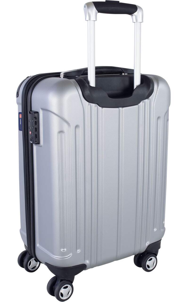 Swiss Alps Furor Hardside Spinner Wheel Carry-On Travel Luggage Suitcase w/  TSA Lock, 19-in