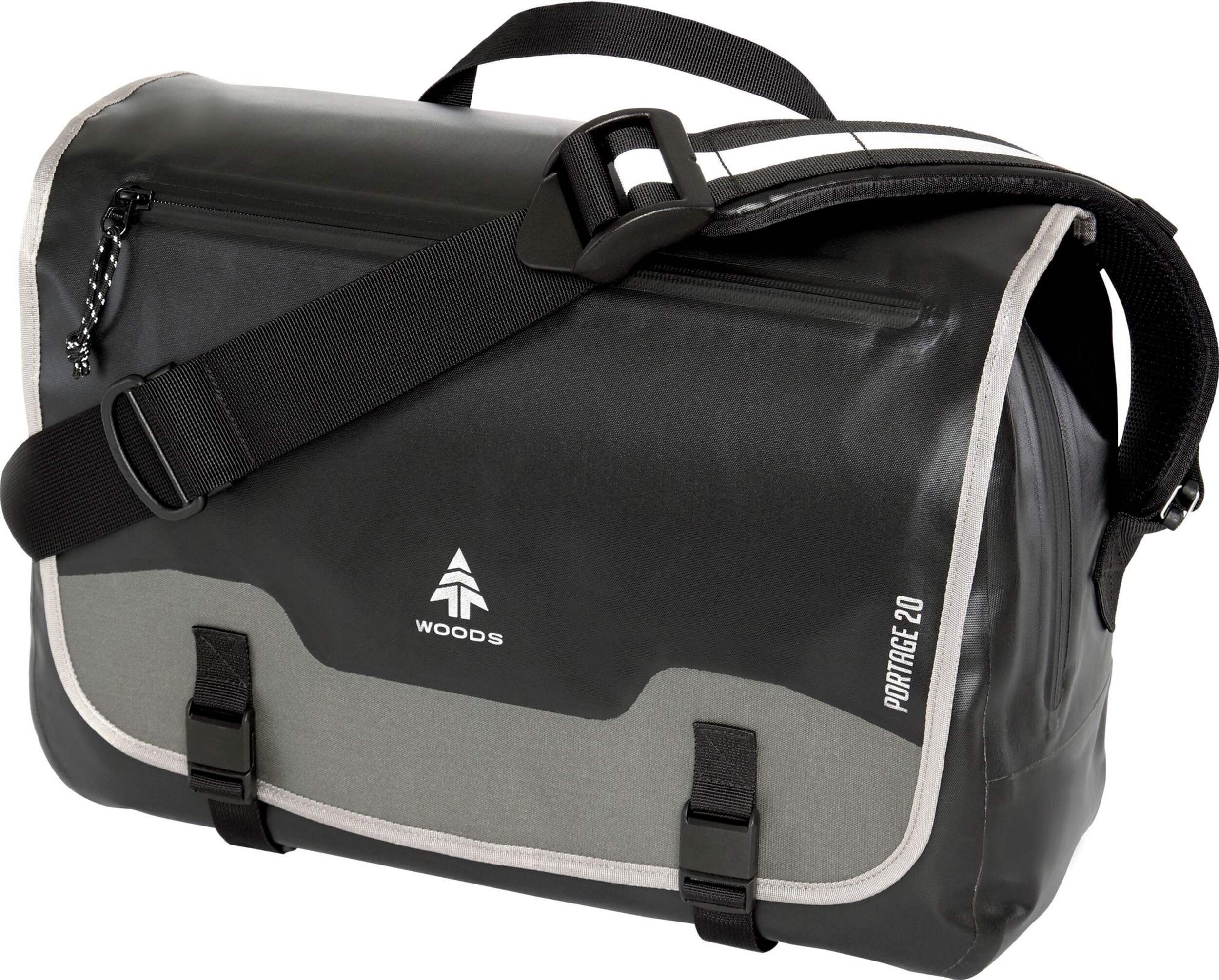 Woods™ - Sac de messager Portage 20 Front_Angled_Left