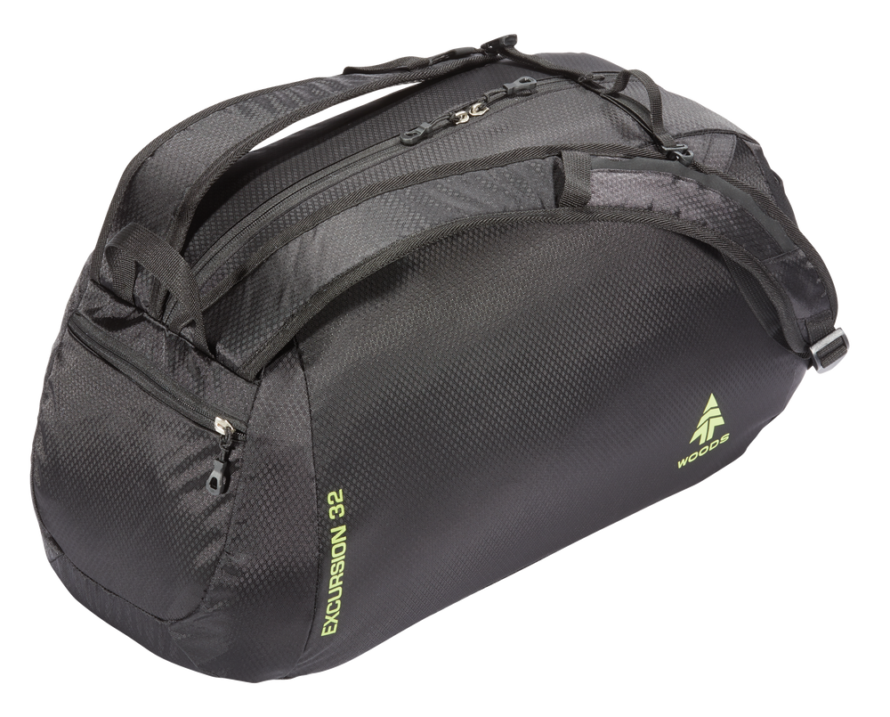 Woods Excursion Lightweight SelfPackable Weekender Overnight Travel