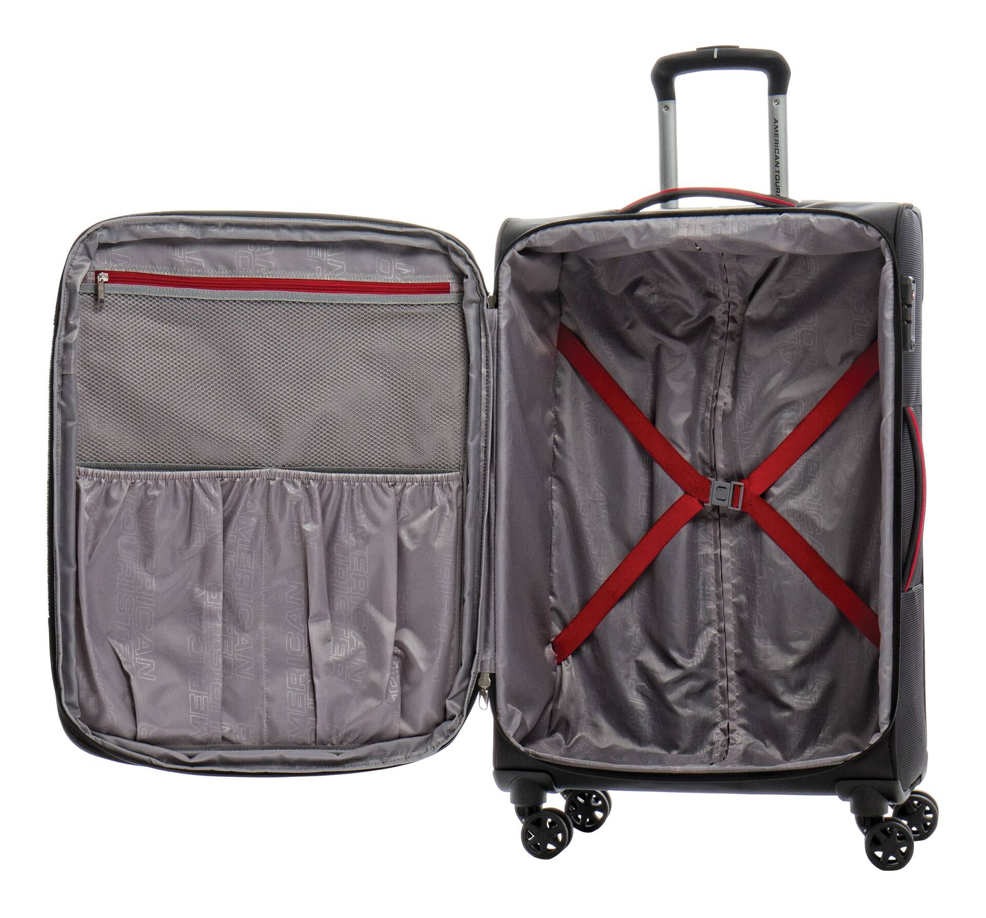 American Tourister Journey Lite Expandable Softside Spinner Wheel