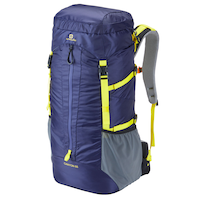 Outbound Canyon Lightweight Backpack For Hiking/Camping/Travel, 65-L Front_Three_Fourths_Angled_Left