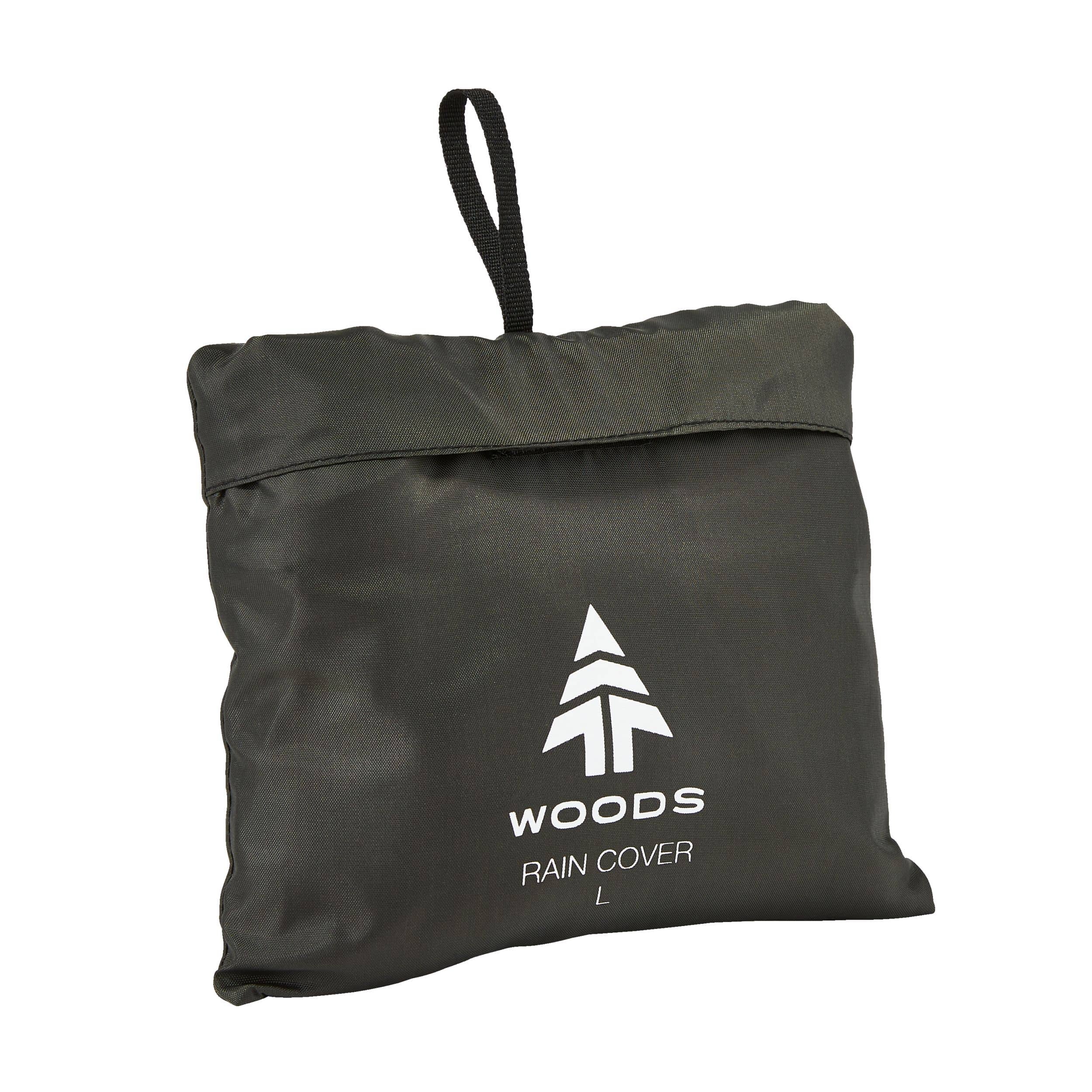 Woods Medium/Large Waterproof Backpack Rain Cover For Camping/Hiking, Fits  Up To 94.5-L