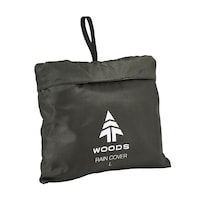 Woods Medium/Large Waterproof Backpack Rain Cover For Camping/Hiking, Fits Up To 94.5-L Front_Three_Fourths_Angled_Right