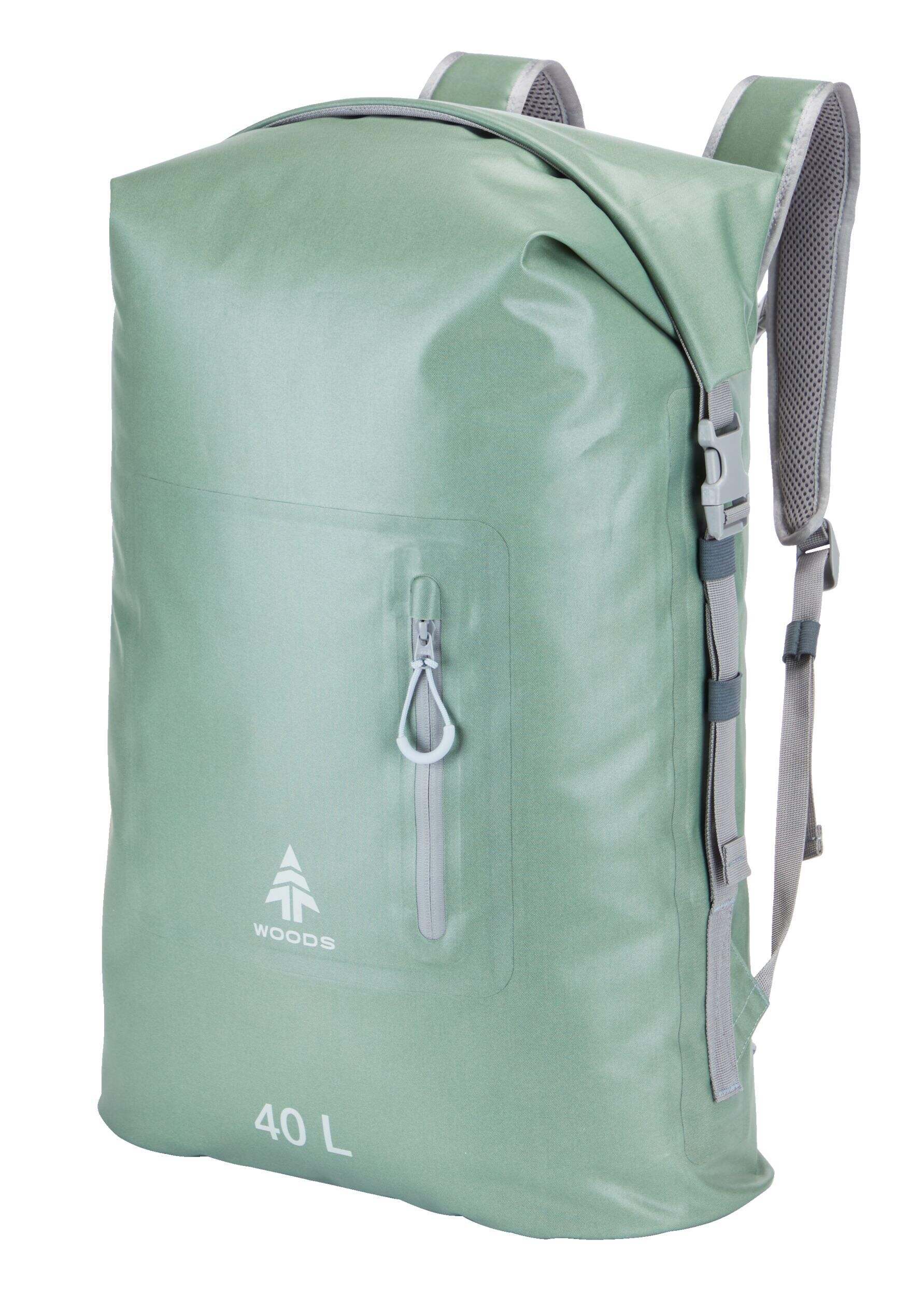 Sac étanche de randonnée Woods Portage, pour camping/randonnée/canoë/kayak, 40 L Front_Three_Fourths_Angled_Left