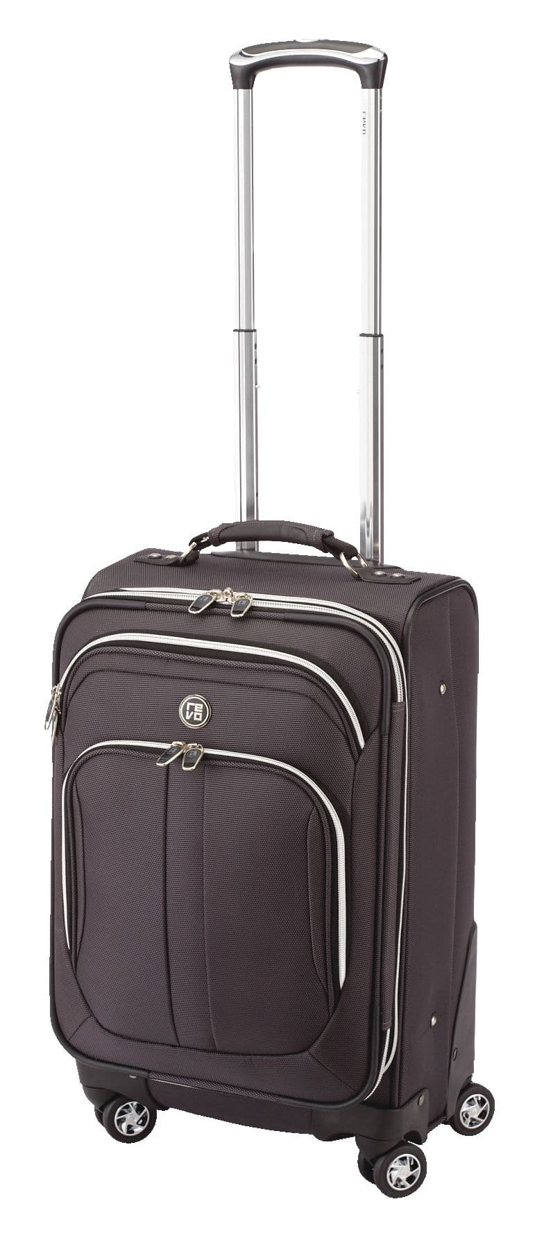 Revo Twist II Expandable Softside Spinner Wheel Carry-On Travel Luggage  Suitcase, 21-in
