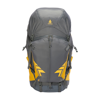Woods Expedition Peak Lightweight Water-Resistant Backpack For Hiking/Camping/Travel, 60-L Front_Flat