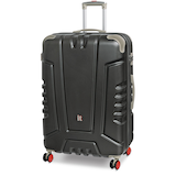 Valise rigide extensible à roulettes pivotantes IT Luggage Cherokee II avec cadenas, 29&nbsp;po Front_Three_Fourths_Angled_Left