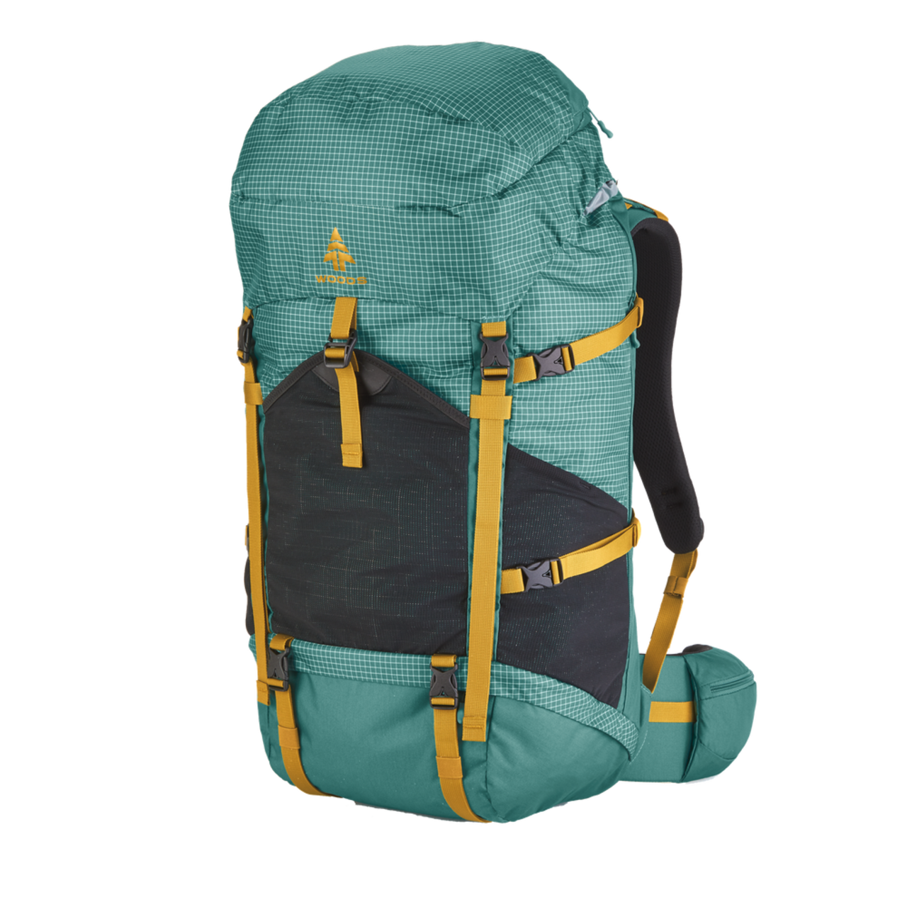 Sac de compression léger Woods pour le camping, le voyage en sac à dos, la  randonnée et les voyages, noir