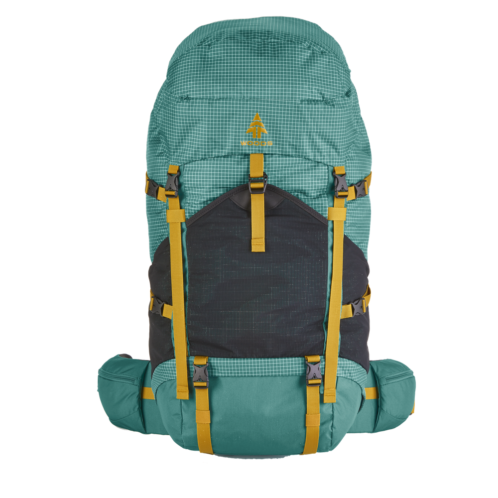 Woods Chilkoot Lightweight WaterResistant Backpack For Hiking/Camping/Travel, 55L Canadian Tire