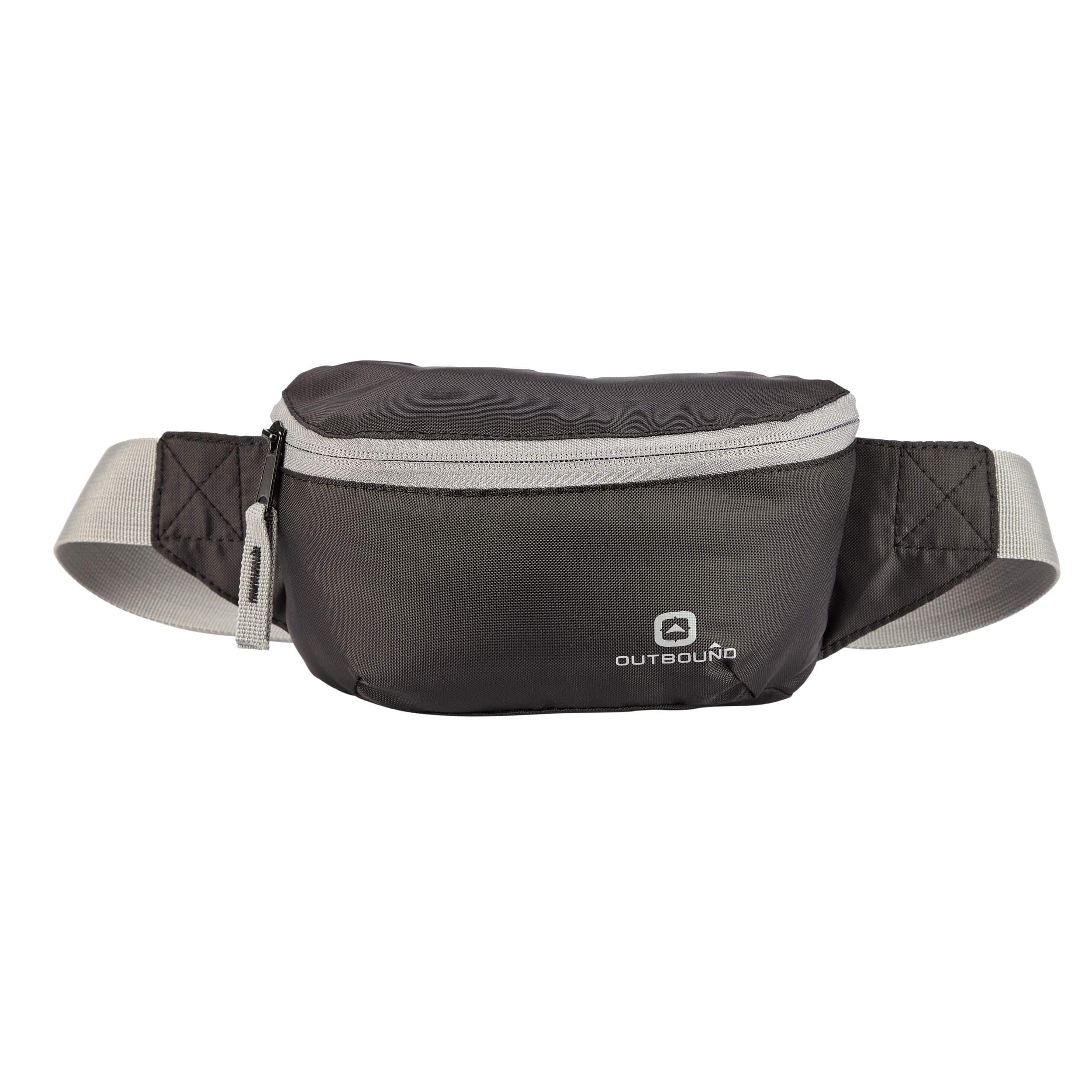 Outbound Hip & Crossbody Fanny Pack/Waist Bag w/ Adjustable Belt
