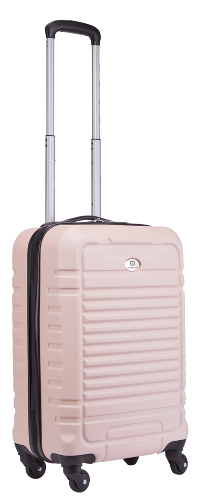 pink carry on spinner luggage