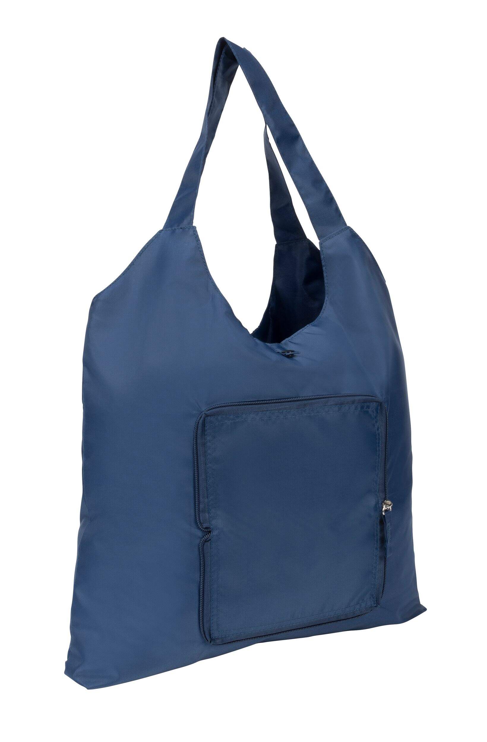 Maple Leaf Recyclable Foldable Tote Bag Front_Three_Fourths_Angled_Right