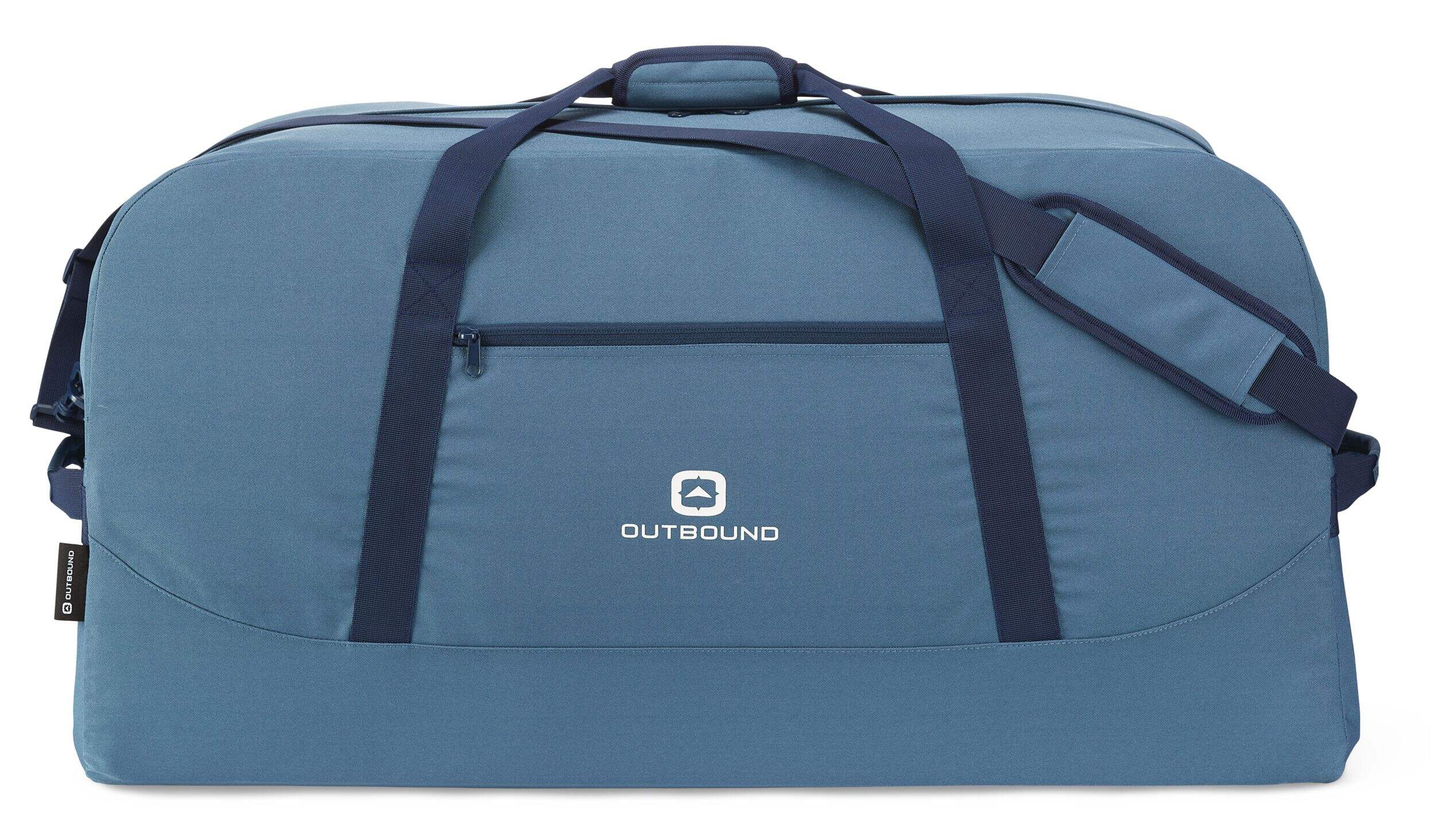 Outbound Packable Duffle Bag, 100-L, Blue Front_Flat