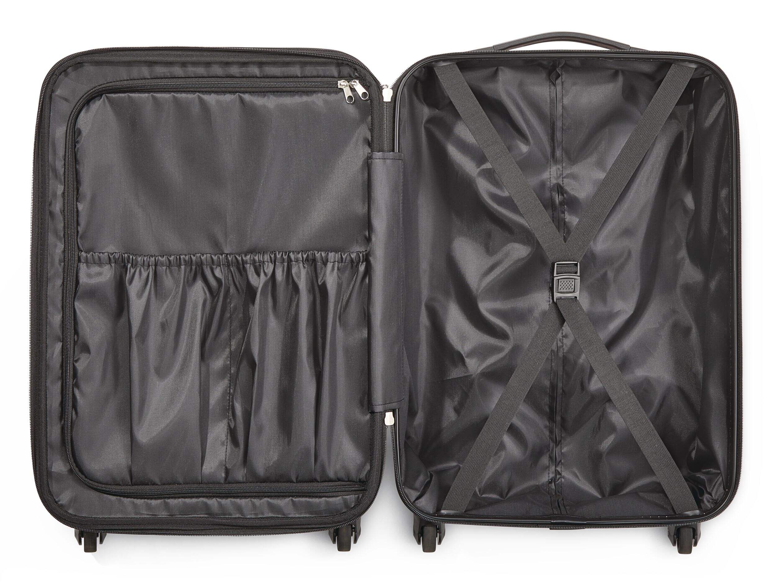 Outbound Hardside Spinner Wheel CarryOn Travel Luggage Suitcase, Pink