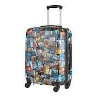 Outbound Worldly Carry-On Luggage Front_Three_Fourths_Angled_Left