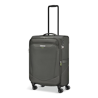 American Tourister SummerRide Carry-On Luggage Suitcase with TSA Lock, Khaki