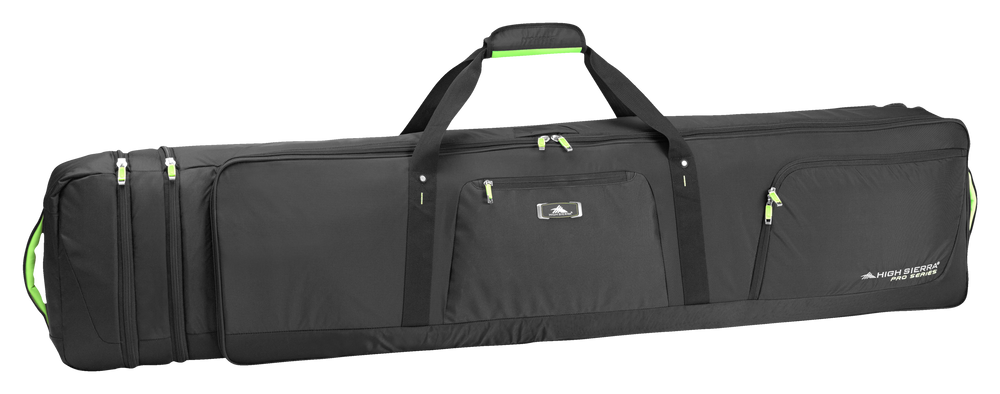 New Life Warranty EZ Loading Padded High Sierra Double Ski Bag-BONUS COMBO SET! 