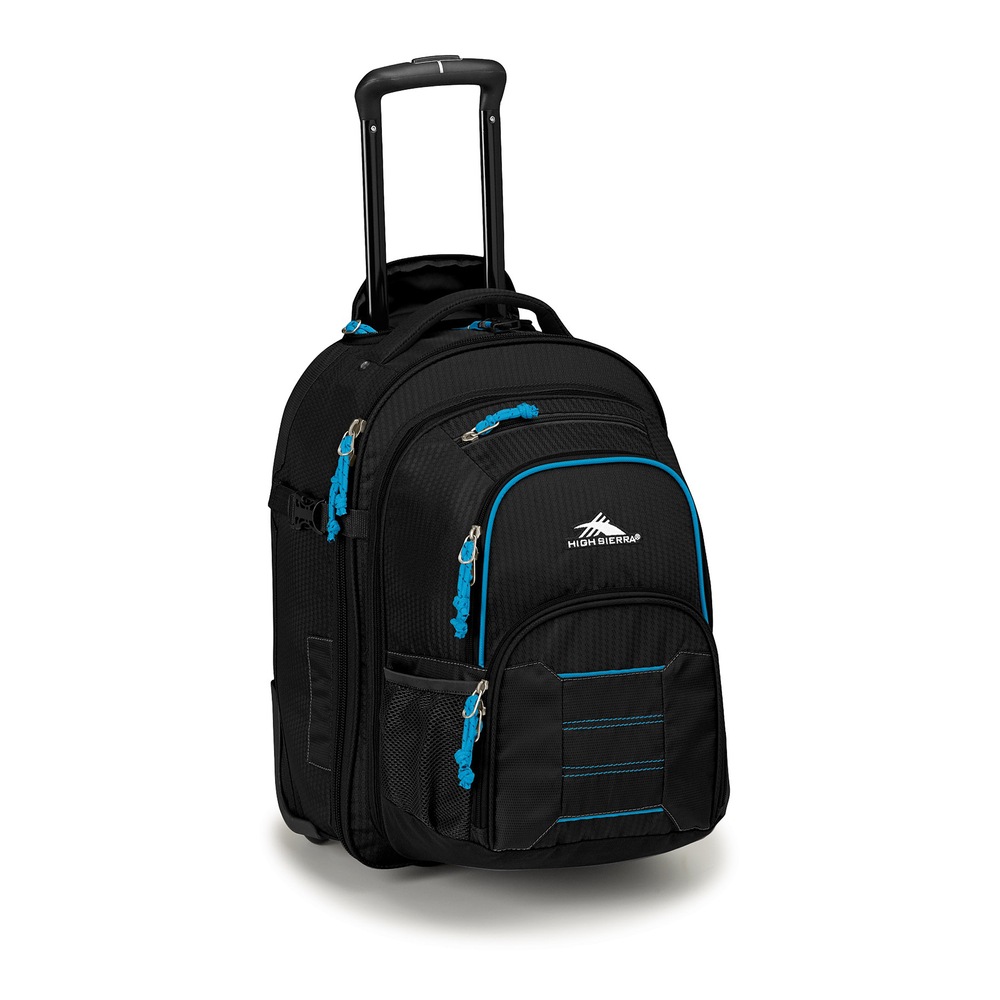 High Sierra Wheeled Backpack with Removeable Daypack, Black Canadian Tire