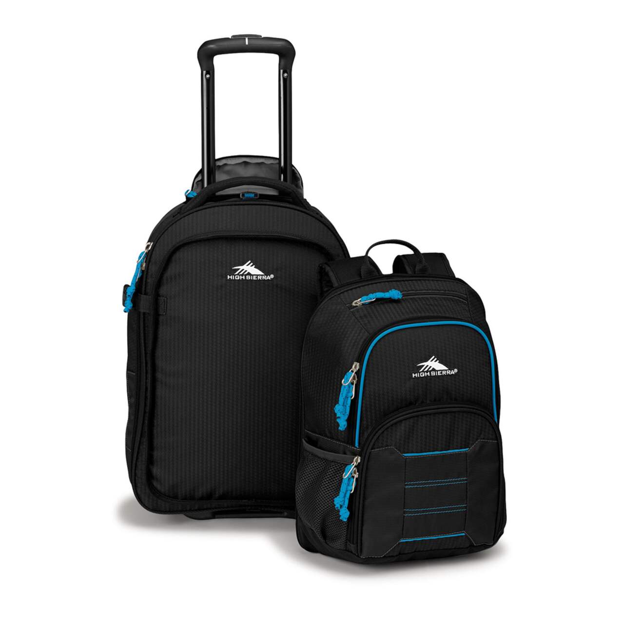 High sierra top trolley backpack